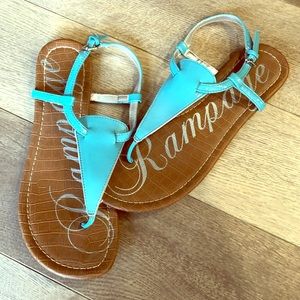 Turquoise Sandals